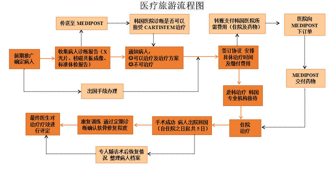 醫療旅游流程圖