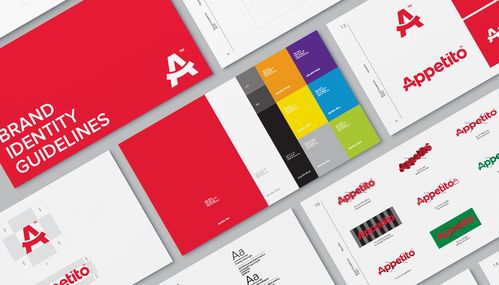 Appetito 為埃及每日新鮮烘焙移動應用塑造的品牌形象設計